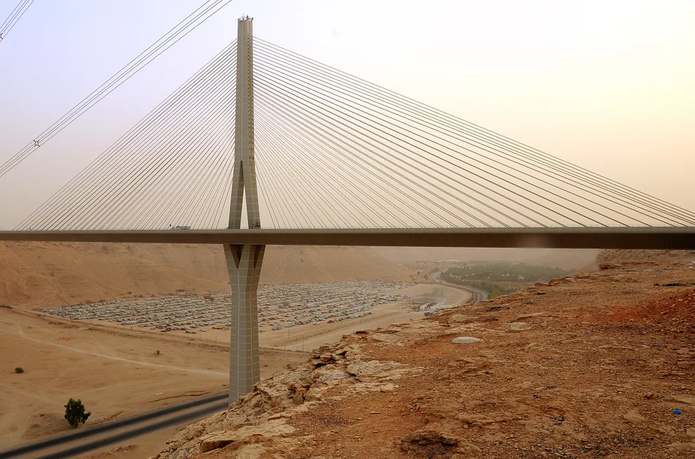 Wadi Laban Bridge — Riyadh
