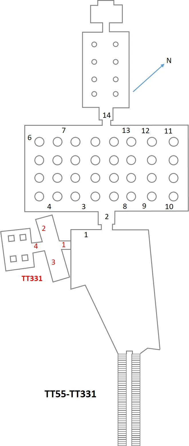 مقبرة رعموزا (TT55) — الأقصر