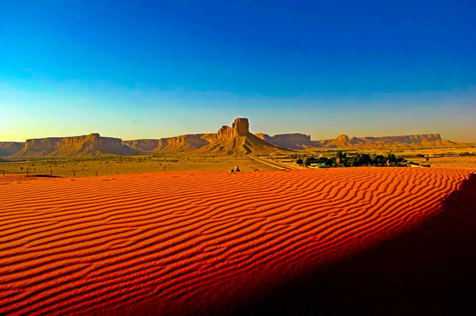 Red Sand Dunes — Riyadh Region